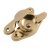 14mm Narrow Keep Fitch Sash Window Fastener - 65 x 14mm - Polished Brass