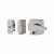 BS 3621:2007 Keyless Egress Nightlatch - 40mm Backset - Polished Chrome Case/Cylinder