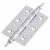 Finial Washered Butt Door Hinge - 75 x 50 x 2mm - Polished Chrome - Pair