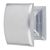Egar Rectangular Cabinet Knob - 32 x 26mm - Brushed Chrome