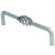 Cage D-Bar Cabinet Pull Handle - 128mm Centres - Polished Steel