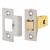 Heavy Duty Tubular Latch - 65mm Case - 44mm Backset - Square - Satin Stainless Steel