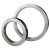 Single Glazed Round Vision Panel - 288mm Diameter - Satin Stainless Steel