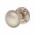 Victorian Mortice Door Knob - 57mm Rose Diameter - Satin Nickel