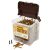 Cutter Pozi Countersunk Wood Screws Tub - 5.0 x 50mm - Yellow Zinc - Pack of 600