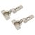 Clip Top Profile Thick Door Cabinet Hinge - 95° - Sprung - Half Overlay - Zinc Plated - Pair