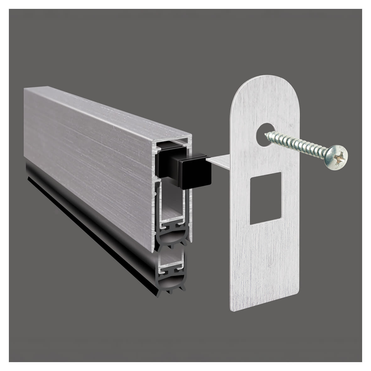 Concealex A8100 Superior Acoustic Drop Down Seal - 926mm Length