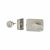 Roller Bolt Deadlocking Nightlatch - 60mm Backset - Satin Chrome Case/Cylinder
