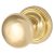 Marcus Polished Brass Mortice Door Knob - 62mm Rose Diameter - Hampstead Range