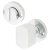 Bathroom Turn & Release - 32mm Diameter - Polished Chrome