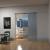 Softslide 90 Soft Open/Close Glass Sliding Door Kit - 2000mm Track - 8-12mm Glass - 90kg Door