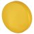 Nylon Blank Escutcheon - 52mm Diameter - Golden Yellow - Pair