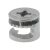 Rimless Cam Connector - 15mm Min Panel Thickness - Zinc Plated - Pack of 50
