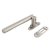 Round Bar Locking Night Vent Casement Window Fastener - LH - Satin Stainless Steel