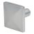 Pyramid Style Square Cabinet Knob - 29 x 29mm - Satin Chrome