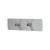 Hook on Plate - 240 x 75mm - 2 Hooks - Satin Stainless Steel
