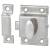Box Style Cupboard Catch - 55 x 38 x 30mm - Nickel Plated
