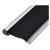 Roller Finger Guard With Black Fire Retardant Fabric - 1925mm Length - Silver