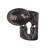 Plaque Covered Escutcheon - 45 x 29mm - Keyhole - Metalized Antique Black Iron