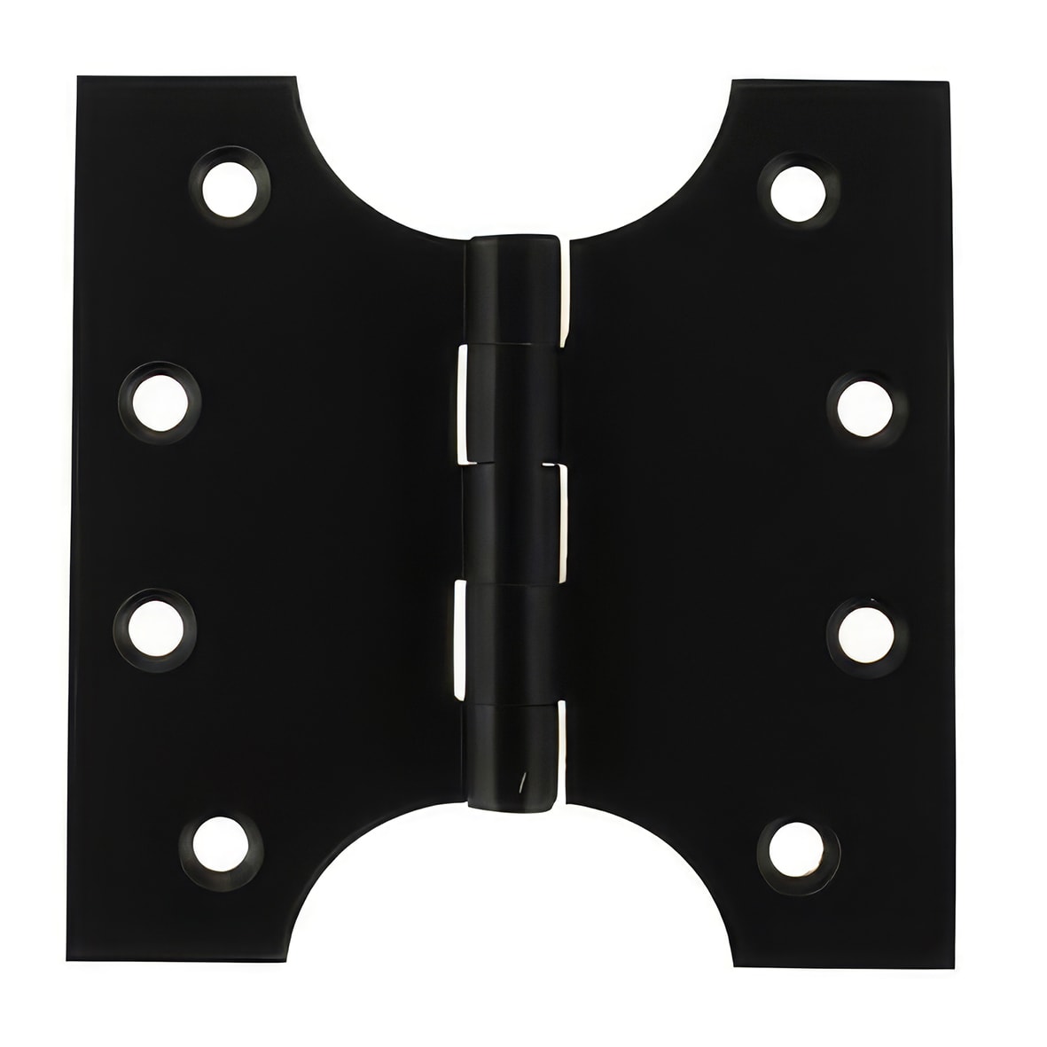 Heavy Duty Parliament Hinge - 100 x 64 x 101mm - Matt Black