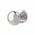 Polished Chrome Solid Brass Round Mortice Door Knob - 61mm Rose Diameter