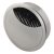 Round Cable Tidy Grommet - 80mm Hole Size - Silver - Pack of 10