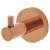 Knurled Robe Hook - 57 x 30 x 60mm - Bronze