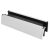 Letter Plate Matching End - 300 x 70mm - Door Thickness 40-80mm - White