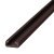 Sash Window Plain Pile Carrier - 2200mm Length - No Pile - Brown
