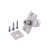 Bramah Rola Retractable Egress Sash Window Stop - 22 x 16mm - White