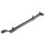 Victorian Casement Window Stay - 12"/300mm Length - Black Nickel