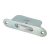 Radius Axle Sash Window Pulley - 44mm Curved Nylon Wheel - Silver
