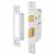 Bathroom Lock - 76mm Case - 56mm Backset - Polished Chrome