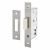 9600 Narrow Style Euro Deadlock - 55mm Case - 40mm Backset - Satin Stainless Steel