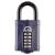 Combination All Weather Padlock - 60mm Body - 33 x 28mm Shackle - Blue