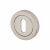 Escutcheon - 50mm Diameter - Keyhole - Polished Chrome