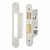Architectural Bolt Through Euro Profile Sashlock - 65mm Case - 44mm Backset - Radius - Satin Stainless