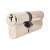 5 Pin 100mm Euro Double Cylinder - 40 + 60mm - Polished Nickel - Keyed to Differ