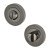 Bathroom Turn & Release - 50mm Diameter - Black Nickel