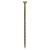 R3 Cyclone TTX Countersunk Wood Screws - 6.0 x 120mm - Yellow Zinc - Pack of 100