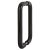 Ebony Black Nylon D-Bar Door Pull Handles - Back to Back - 300mm c/c