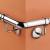 40mm Handrail System - 90° Elbow Joint - Polished Chrome