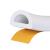 Self-Adhesive EPDM 'D' Seal - 5m Length - White