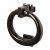 Ring Door Knocker - Black Nickel - Square - 107 x 77mm