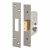 Architectural Euro Profile Deadlock - 65mm Case - 44mm Backset - Black Nickel
