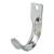 Metal Garage and Shed Storage Hook - 55mm Depth - Zinc Plated - Pack of 2