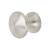 Mushroom Style Round Cabinet Knob - 25mm Diameter - Satin Stainless Steel