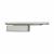 TS.11204 Cam Action Overhead Fire Door Closer - Power Size 2-4 - Push/Pull Mounting - Silver