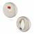 Puma Bathroom Turn & Release with Indicator - 53mm Diameter - Satin Aluminium
