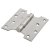 Max Parliament Hinge - 102 x 50 x 102 x 3mm - Polished Stainless Steel - Pair